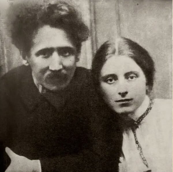 Mikalojus Konstantinas Čiurlionis avec sa femme Sofija Kymantaitė-Čiurlionienė
