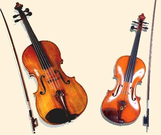 Alto versus violon
