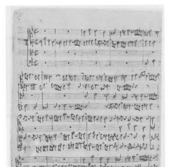 Illustration sur l’écriture fuguée de Bach