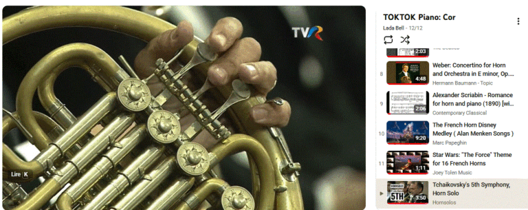 Cor d’harmonie dans l’orchestre